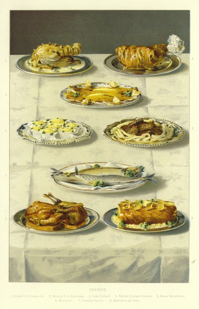 Entrees by English School