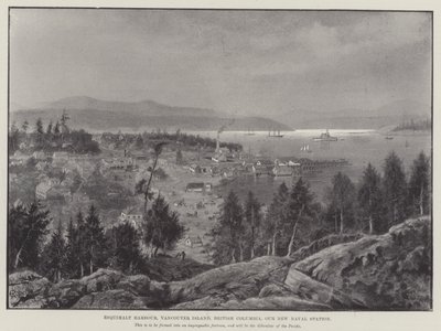 Esquimalt Harbour, Vancouver Island, British Columbia, Our New Naval Station by English School