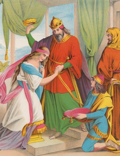 Esther made Queen by English School