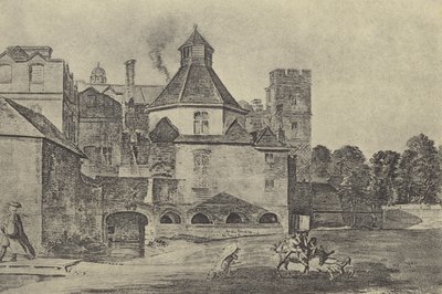 Eton College Kitchen, c 1780 (engraving) by English School