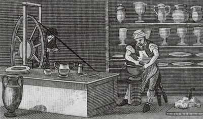 Etruria, the Potteries by English School