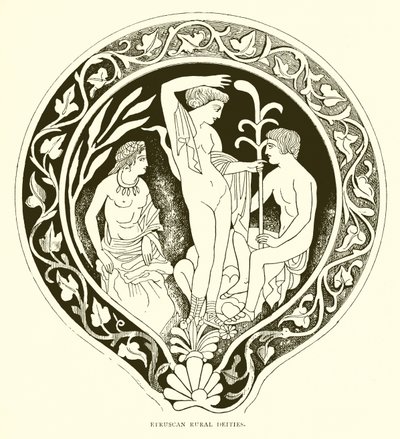Etruscan Rural Deities by English School