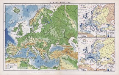 Europe, Physical by English School