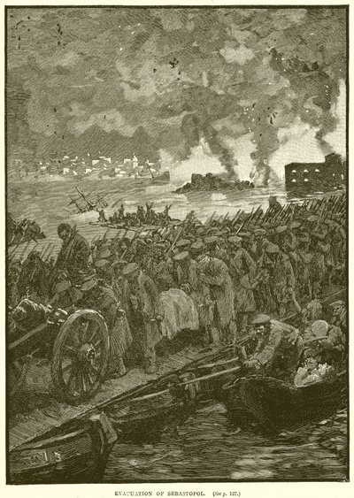 Evacuation of Sebastopol by English School