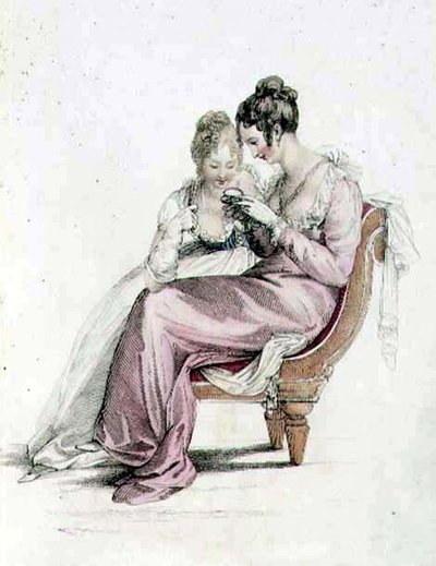 Evening or Full Dress, Fashion Plate from Ackermann