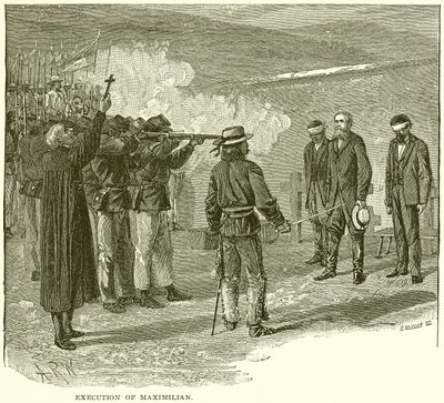 Execution of Maximilian by English School