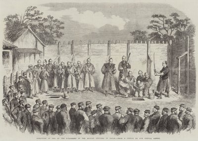 Execution of Two of the Murderers of the British Officers in Japan by English School