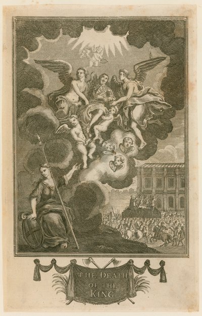 Execution of King Charles I at Whitehall by English School