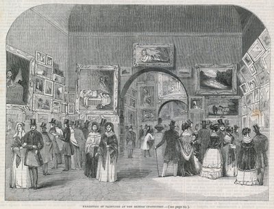 Exhibition of Paintings at the British Institution by English School