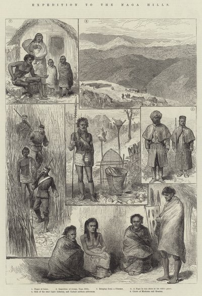 Expedition to the Naga Hills by English School