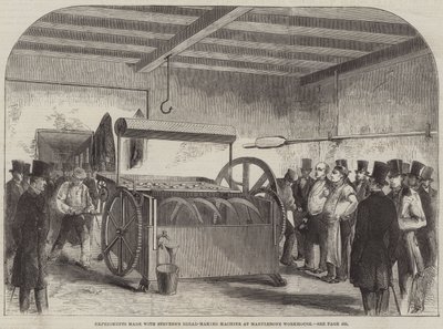 Experiments made with Stevens