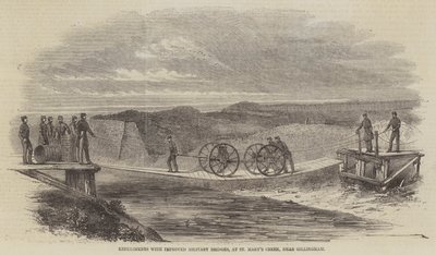 Experiments with Improved Military Bridges, at St Mary