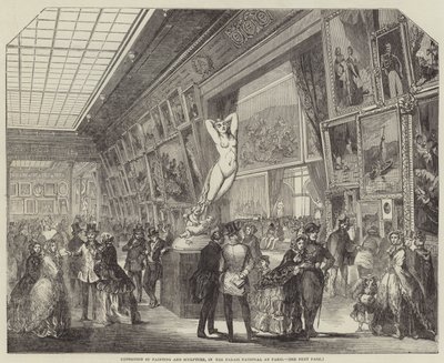 Exposition of Painting and Sculpture, in the Palais National at Paris by English School