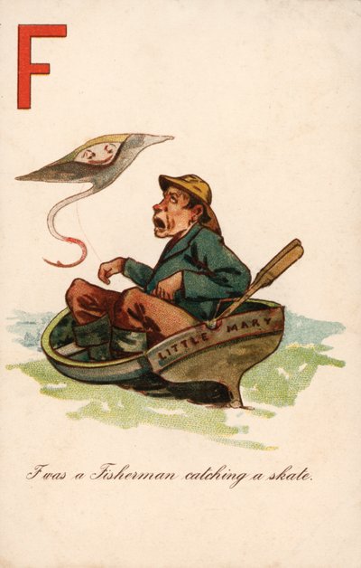 F, Fisherman by English School