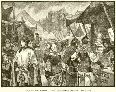 Fair at Westminster in the Fourteenth Century by English School