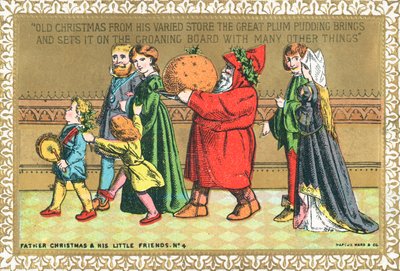 Father Christmas And His Little Friends No. 4 by English School