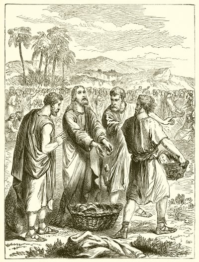 Feeding Five Thousand by English School