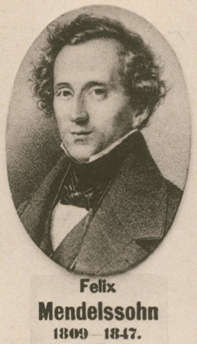 Felix Mendelssohn by English School