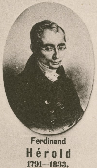 Ferdinand Herold (engraving) by English School