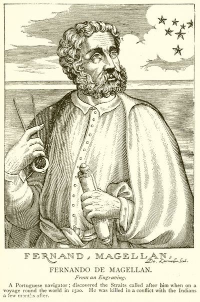 Ferdinand Magellan by English School