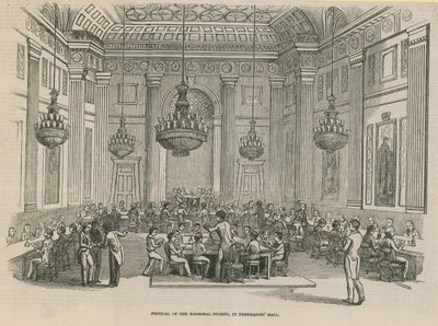 Festival of the Madrigal Society, Freemasons Hall, London by English School