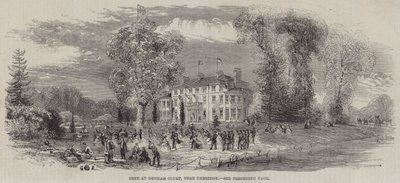 Fete at Denham Court, near Uxbridge by English School