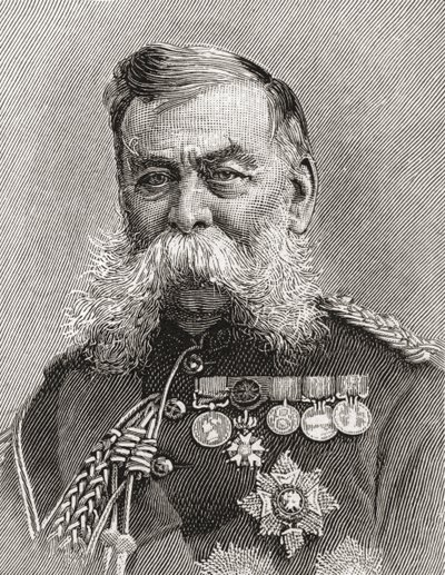 Field Marshal Sir John Linthorn Arabin Simmons by English School