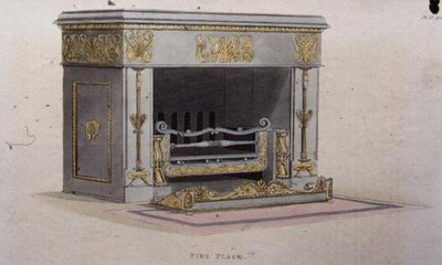 Fire Plate, plate 152 from Ackermann