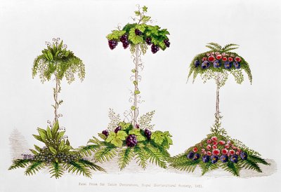 First Prize for Table Decoration, Royal Horticultural Society by English School