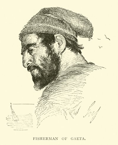 Fisherman of Gaeta by English School