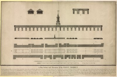Fleet Market, London by English School