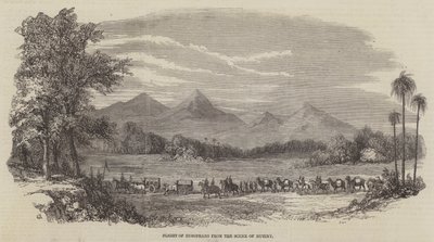 Flight of Europeans from the Scene of Mutiny by English School