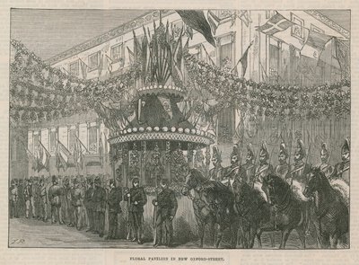 Floral Pavilion in New Oxford Street by English School