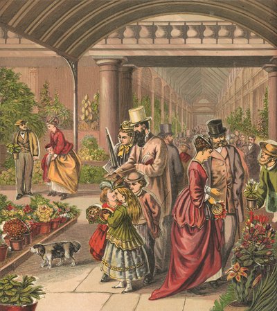 Flower Market by English School
