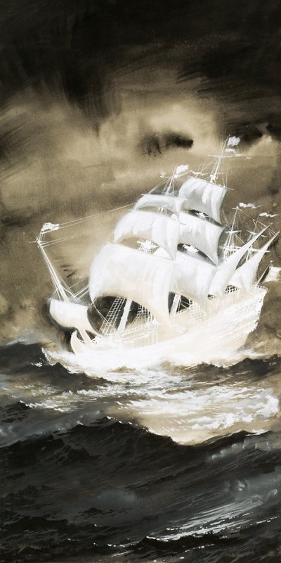 Flying Dutchman by English School