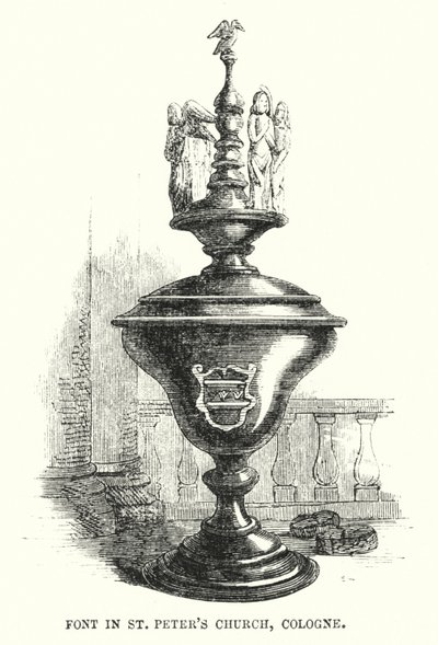 Font in St Peter