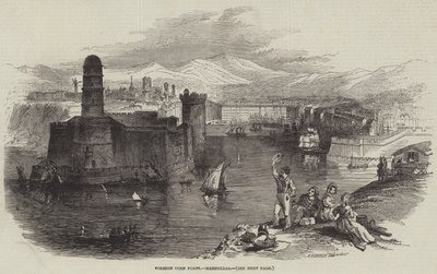 Foreign Corn Ports, Marseilles by English School