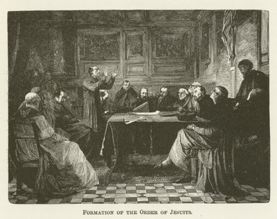 Formation of the Order of Jesuits by English School