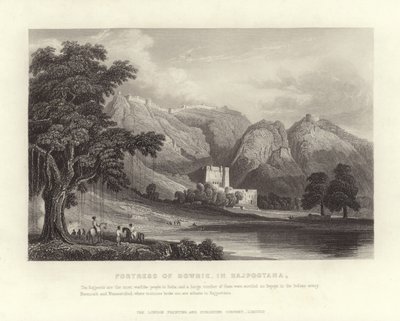 Fortress of Bowrie by English School