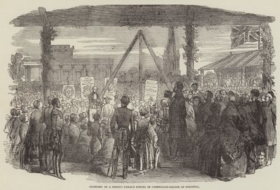 Founding of a Hindoo Female School in Cornwallis-Square at Calcutta by English School
