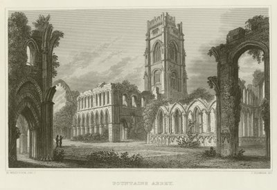 Fountains Abbey by English School