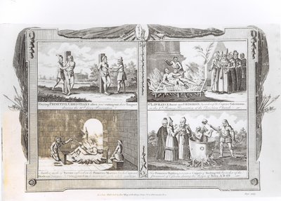 Four Methods of Torture Used On the Primitive Martyrs by English School
