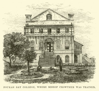 Fourah Bay College, Where Bishop Crowther Was Trained by English School