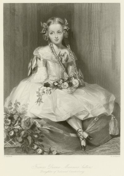 Frances Diana Manners Sutton by English School