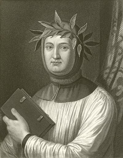 Francis Petrarch by English School