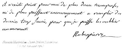 Francois Maximilian Joseph Isidore Robespierre by English School