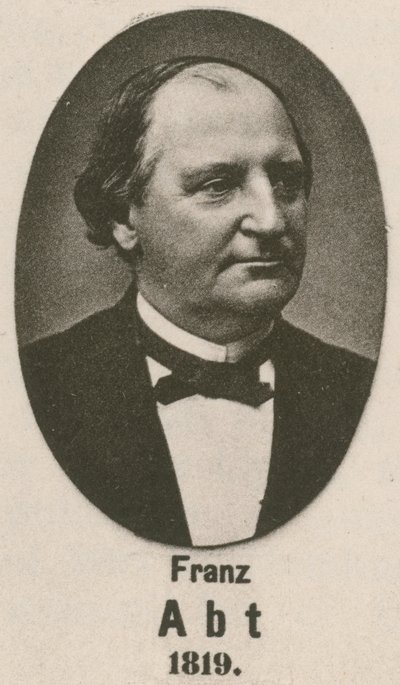 Franz Abt (engraving) by English School