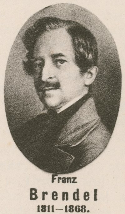Franz Brendel (engraving) by English School