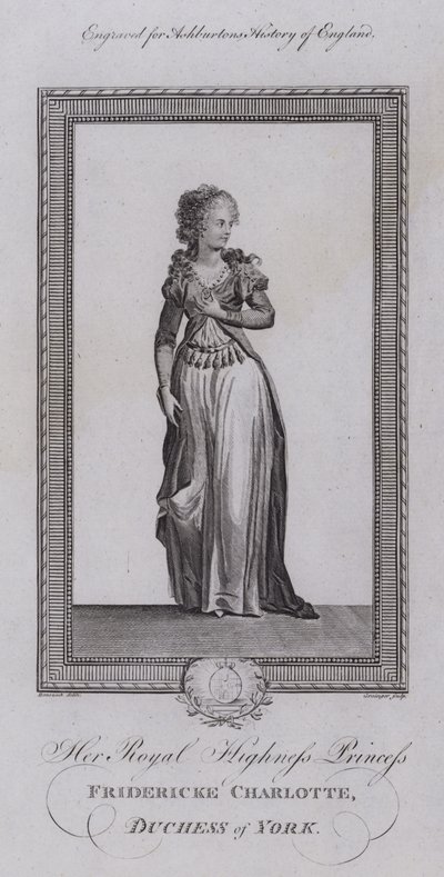 Frederica Charlotte, Duchess of York by English School