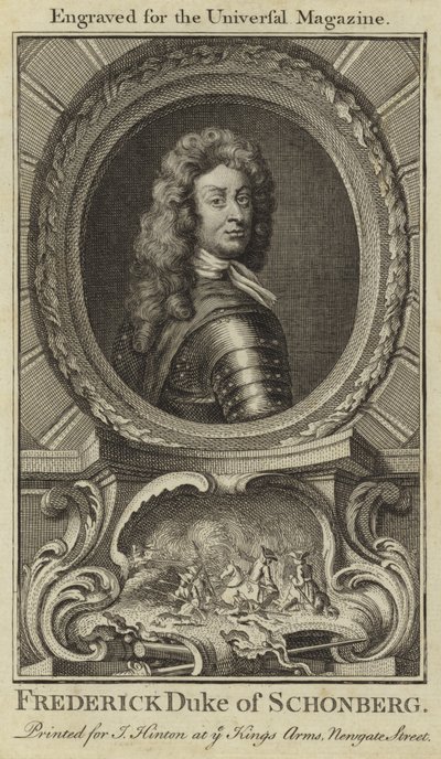 Frederick, Duke of Schonberg by English School